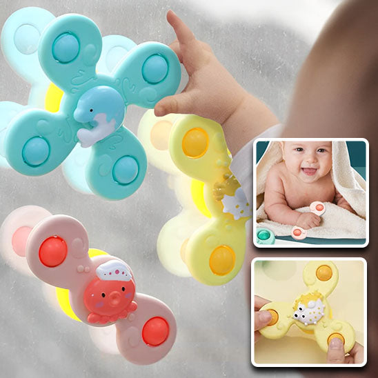 Jouet baignoire bébé rotatif