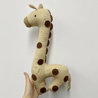 doudou bébé biche couleur café