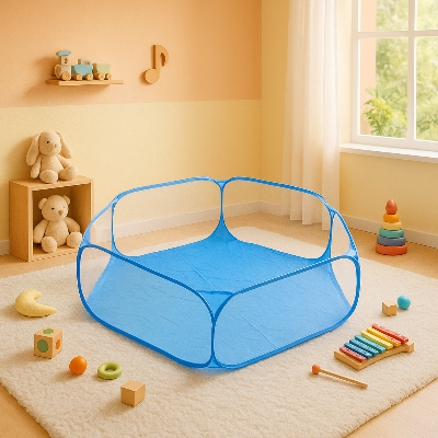 Variante Bleu e notre Piscine à balles bébé