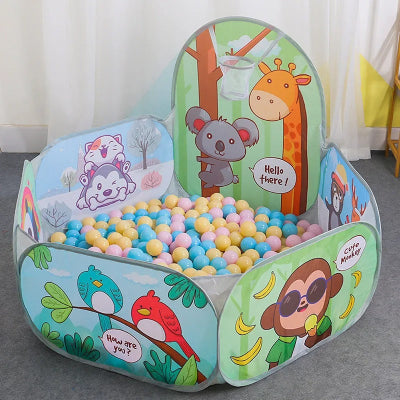 La salle de jeux à la maison pour un monde de rêve ave cette piscine a balle bebe