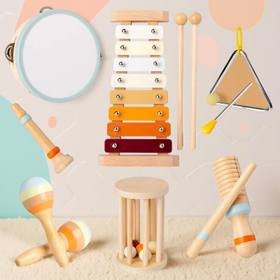Un ensemble de hochet bebe parfait pour contruire la confiance.