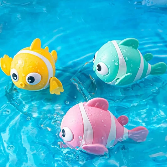 Jouet baignoire bébé poisson nageur
