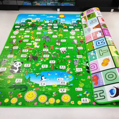tapis de motricité bébé monde animal