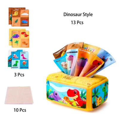 Varisnte dinosaures de cube motricité bébé