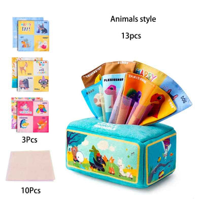 Variante Animal du cube motricité bébé