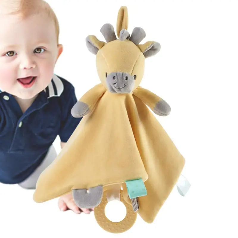 doudou bébé aux textures variées