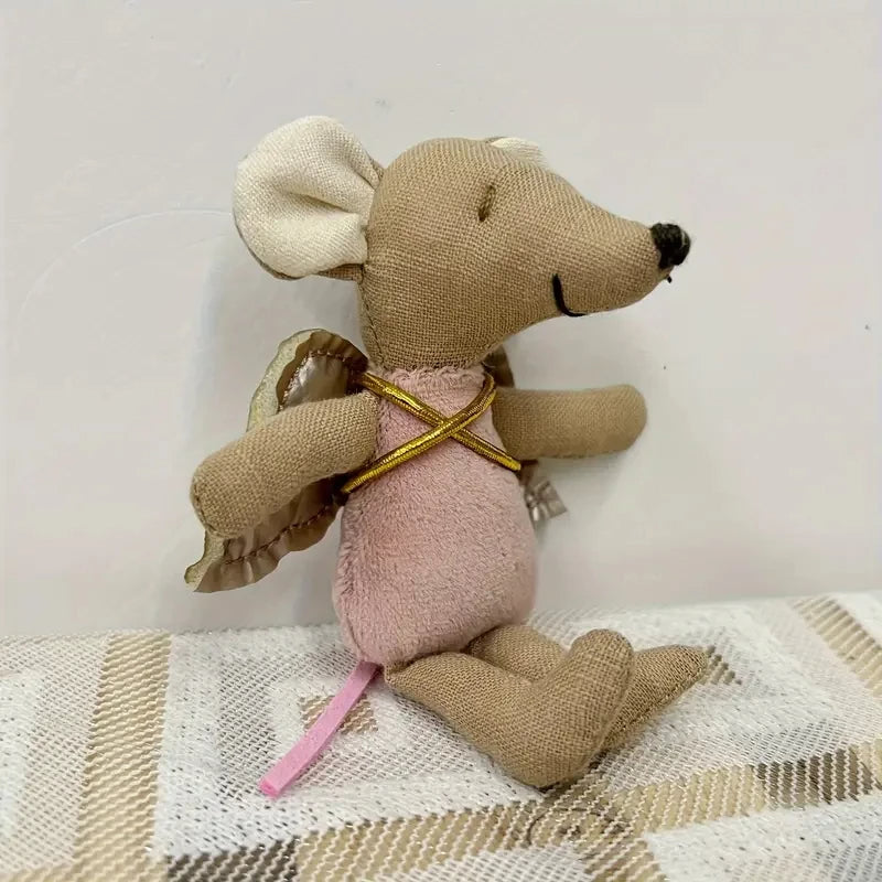 doudou souris rose petite taille