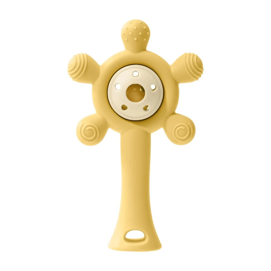 Hochet bebe variante jaune
