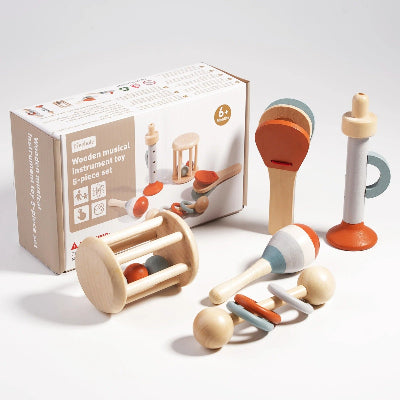 Hochet bebe set de 5 petites cloches