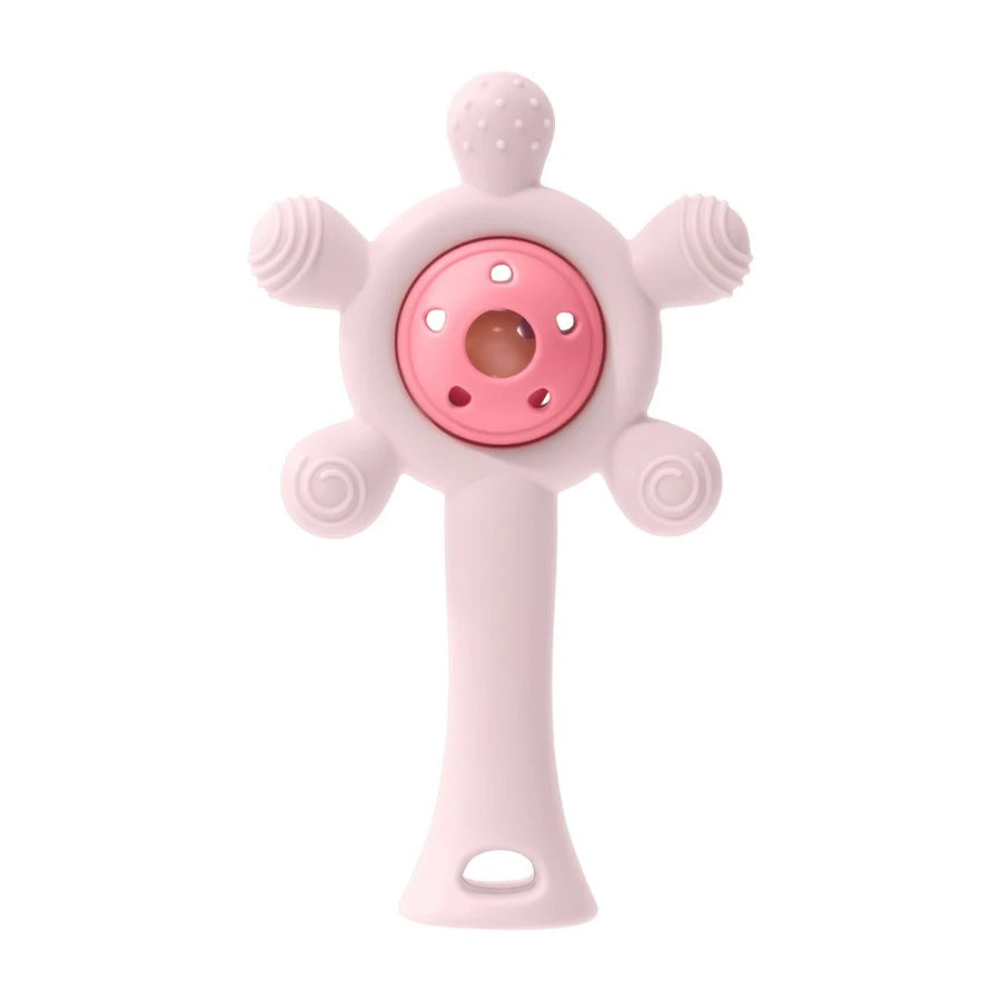 Hochet bebe variante rose