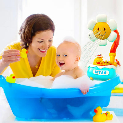 jouet de bain bébé, séances d'éveil complet
