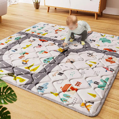 Mousse tapis bebe circuit imprimé.
