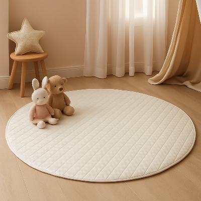 Mousse tapis bebe variante beige