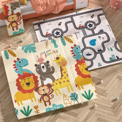 Mousse tapis bebe comme accessoire d'éveil et décoration