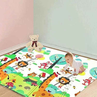 Se mouvoir librement sur mousse tapis bebe extra large et épais