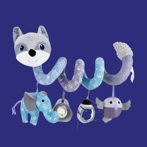 Spirale d'activité bébé variante Renard gris