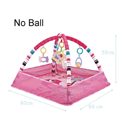 tapis eveil bebe rose