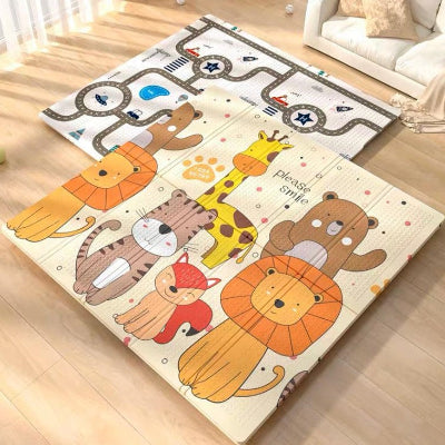 Tapis mousse bebe pour le decor et isolant.